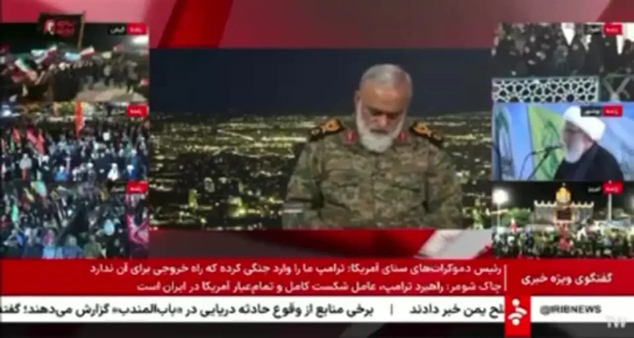 سردار نقدی: سپاه آماده پاسخ قاطع در خاک دشمن است + فیلم