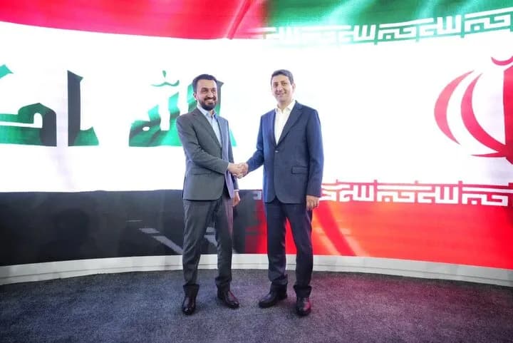 افتتاح رسمی پاویون دولت هوشمند با حضور وزرای ارتباطات ایران و عراق در الکامپ