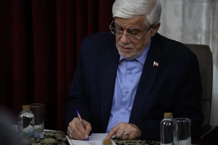 پیام تاثیرگذار عارف در سوگ زنده یاد بلورچیان