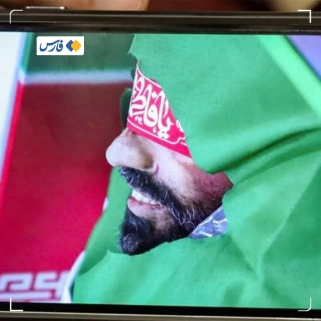 تصویری ماندگار از لبخند شهید مرتضی لاریجانی