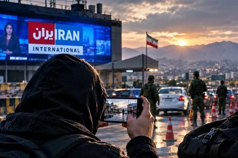 دستگیری عامل شبکه ایران اینترنشنال در شهرستان پردیس