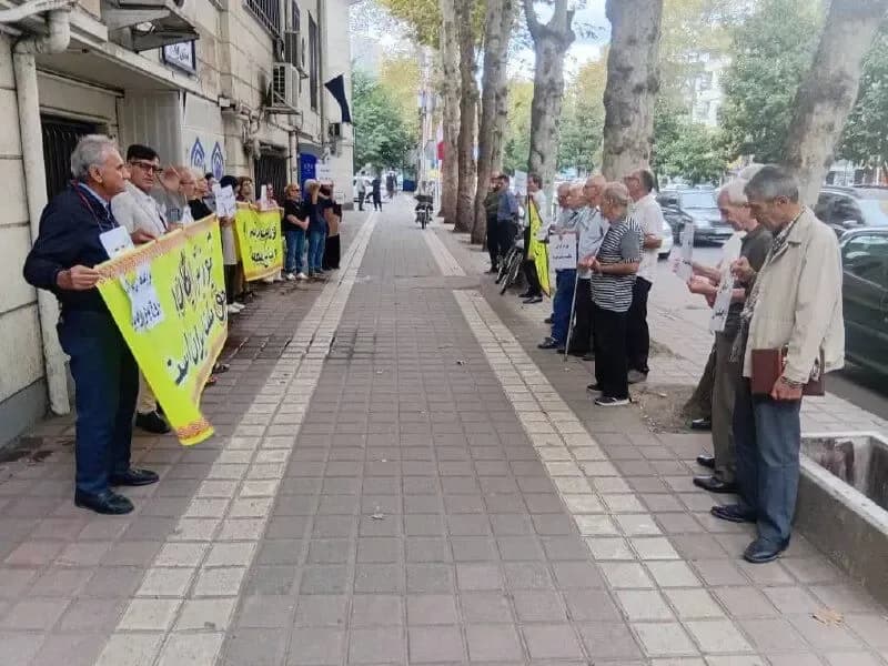 تجمع بازنشستگان تامین اجتماعی در چند شهر؛ اعتراض به حقوق زیر خط فقر