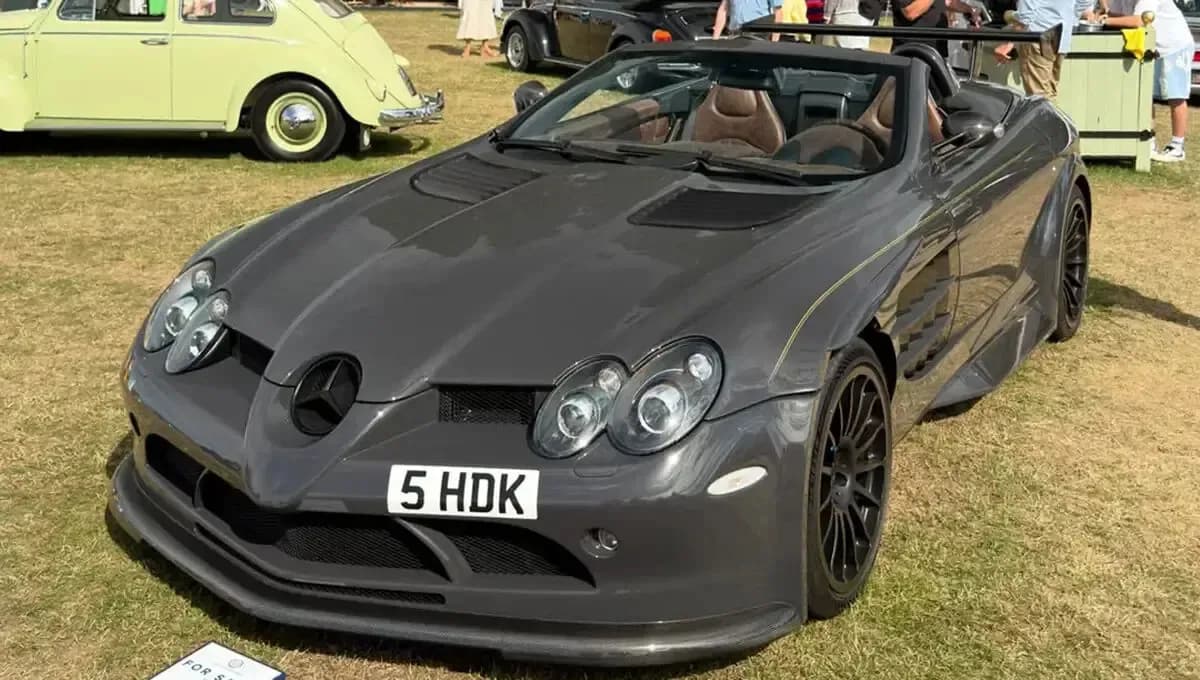 تصاویر مرسدس بنز SLR HDK Roadster؛ ترکیب خیره کننده سرعت و زیبایی