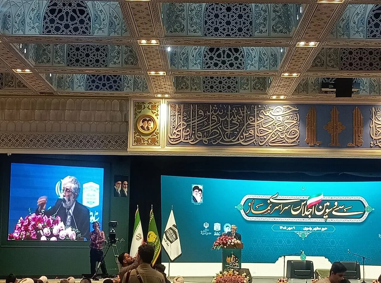 حداد عادل: حجاب با قانون گذاری سامان نمی یابد