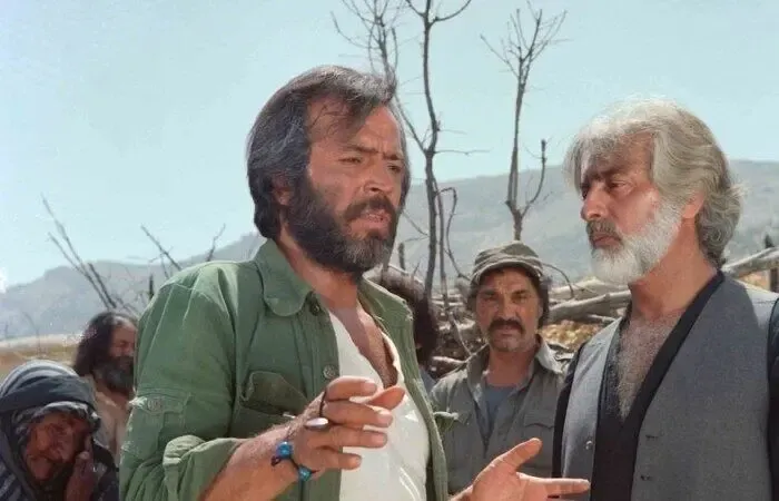 عکس قدیمی ایرج قادری در 40 سالگی؛ نمایی از فیلم موسرخه در سال 53