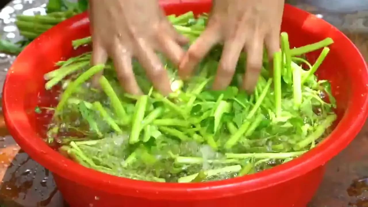 ببینید؛ غذای روستایی در کامبوج و پخت دو غذای محلی محبوب با ماهی