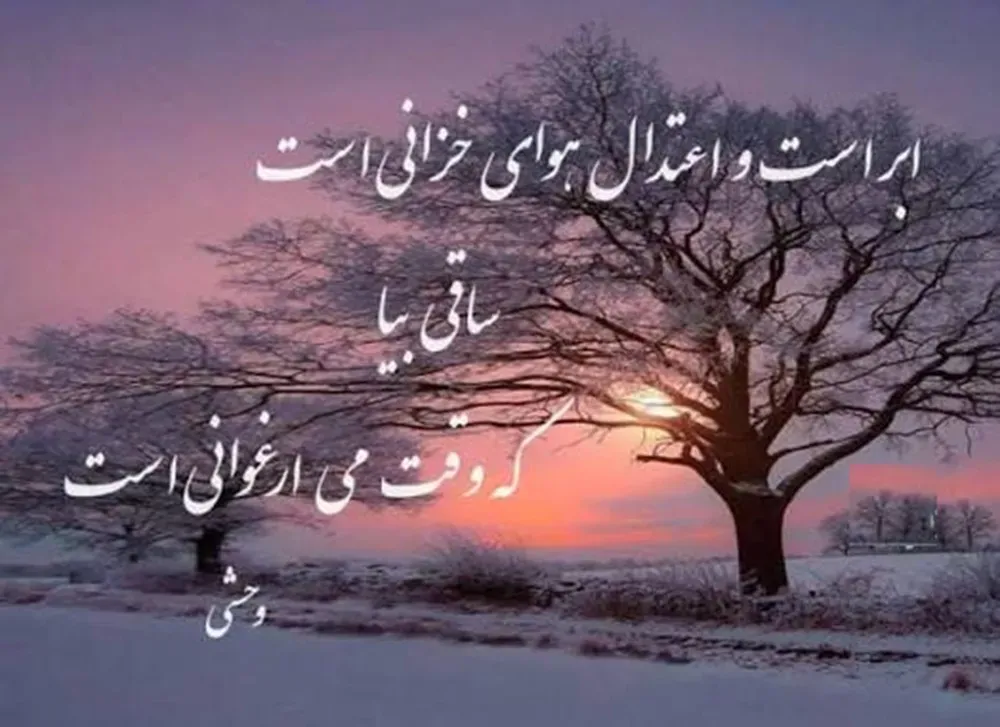 امروز با وحشی بافقی؛ غزل «ساقی بیا که وقت می ارغوانی است»