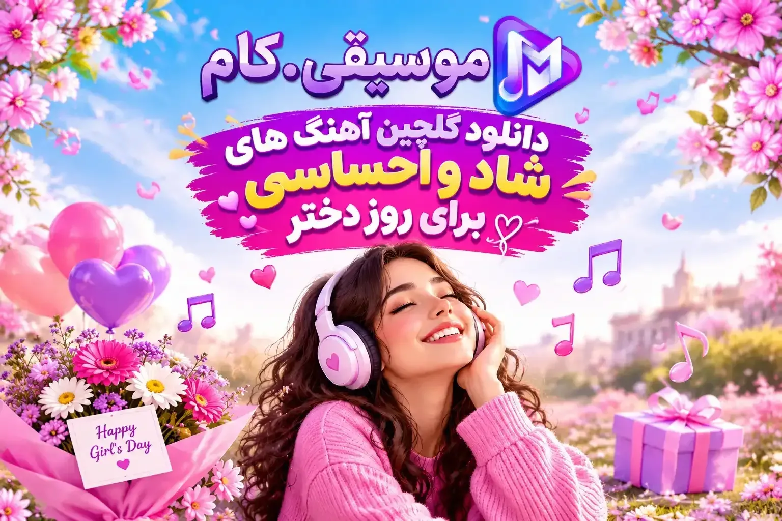 دانلود آهنگ های شاد و احساسی برای روز دختر؛ بهترین آهنگ ها برای تبریک