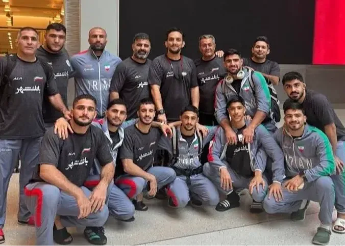 تیم ملی کشتی آزاد امید وارد لس آنجلس شد؛ آغاز حضور در رقابت های جهانی