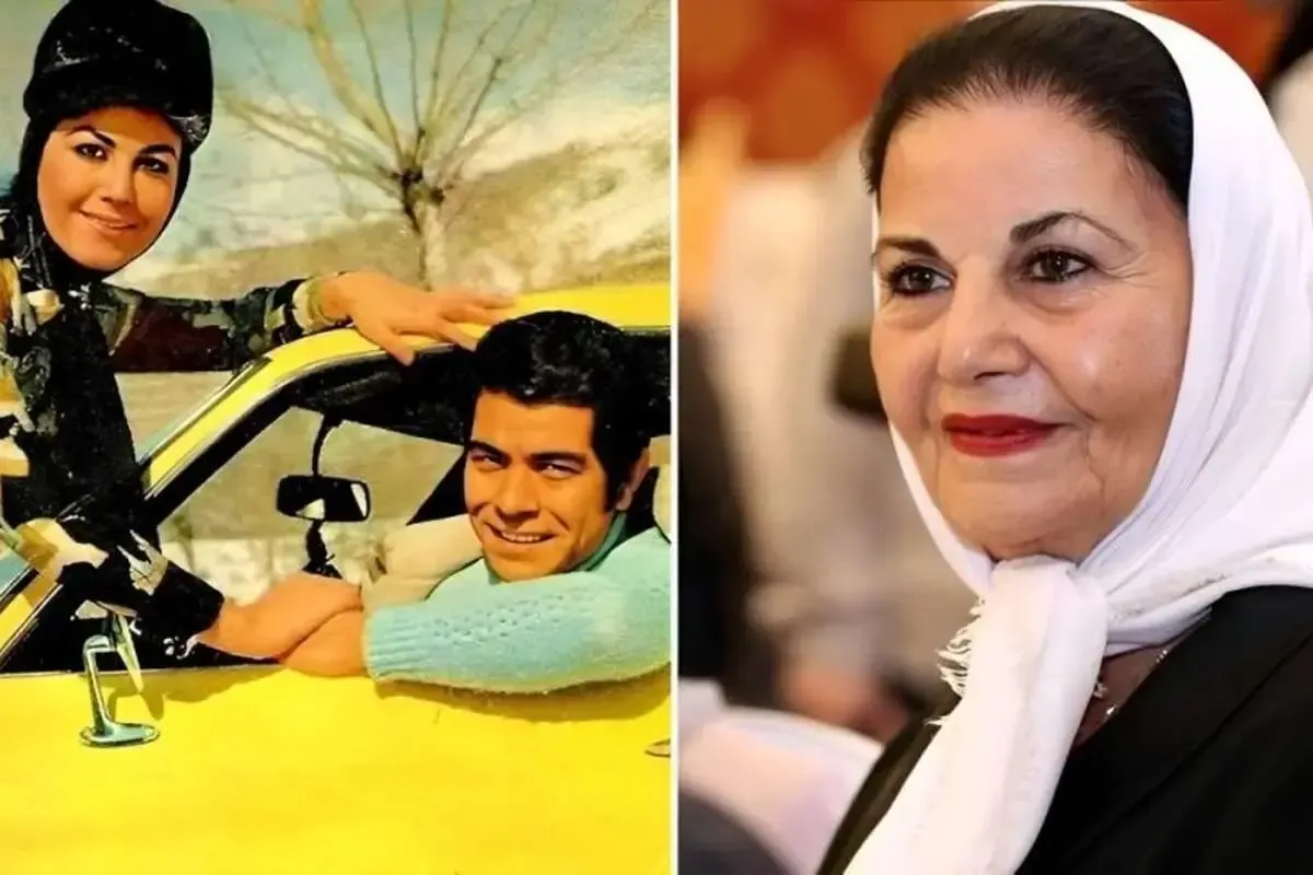 عکس قدیمی پوری بنایی در ۳۰ سالگی؛ نمایی از فیلم کوچه مردها در سال ۱۳۴۸