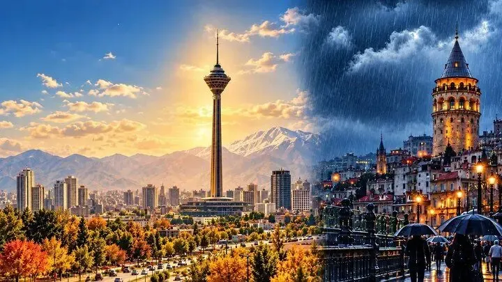 ترکیه غرق در باران و ایران زیر آفتاب؛ دلیل تفاوت آب و هوا چیست؟