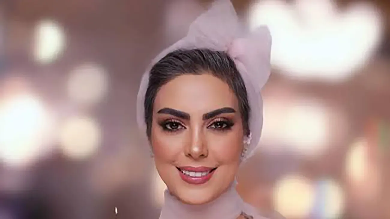 آرایش نیلوفر شهیدی با الهام از معماری قاجاری قزوین؛ نقش و نگار ایرانی بر چهره