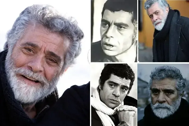 عکس قدیمی از جمشید مشایخی و بهروز وثوقی در سال ۴۸؛ این دو ستاره در ۳۵ و ۳۲ سالگی