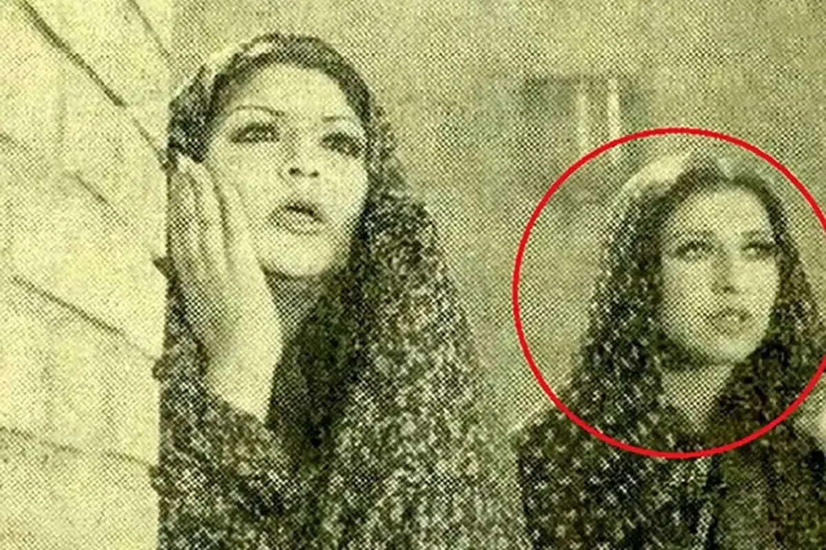 عکس نوستالژیک مستانه جزایری و پرویز صیاد در فیلم «صمد در راه اژدها»؛ سال ۱۳۵۶