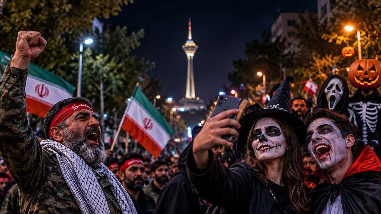 از جان فدا تا هالووین در تهران؛ تلاقی حماسه وطنی و فرهنگ هالیوودی در یک کلیپ جذاب