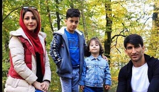 تمرینات عاشقانه اکرم بانو با همسرش علیرضا بیرانوند در ویلای باصفا و لوکسشون+عکس