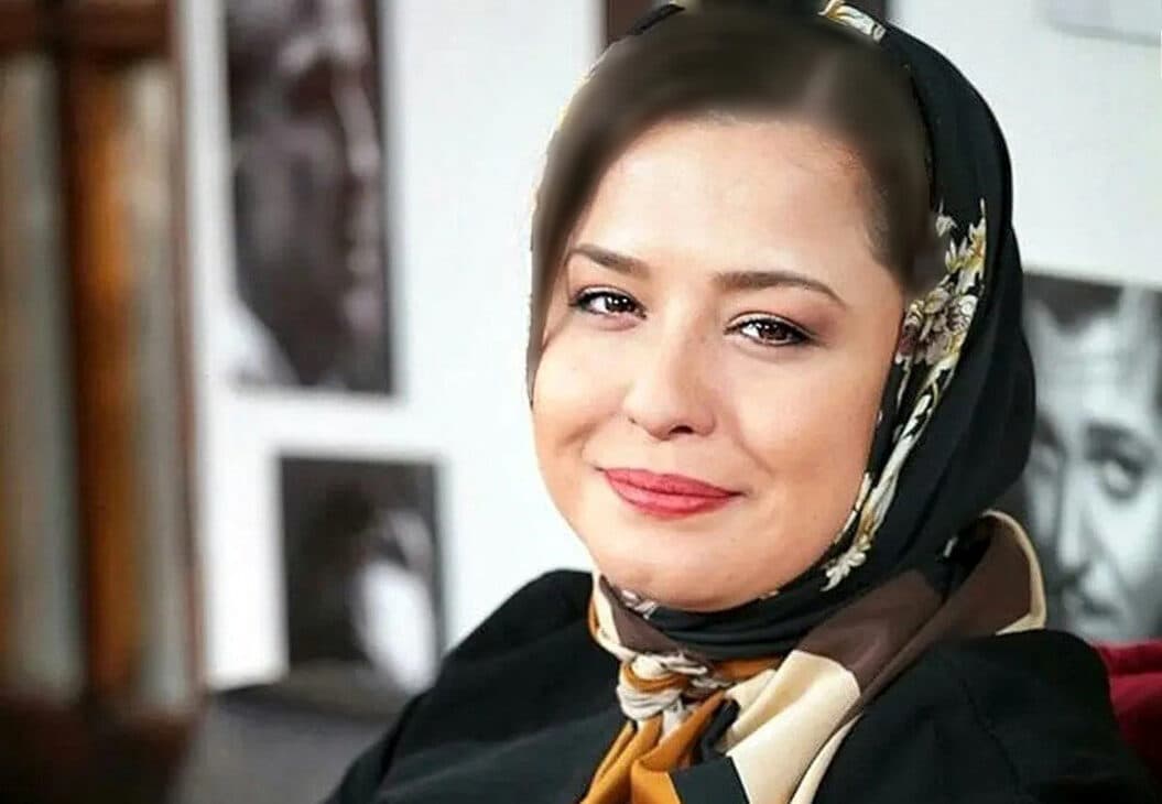 تزئینات زیبای ایوان سرسبز، باصفا و بهشتی مهراوه شریفی نیا پر از گل های قرمز و شمعدانی / خونه نگو باغ بگو ! + عکس