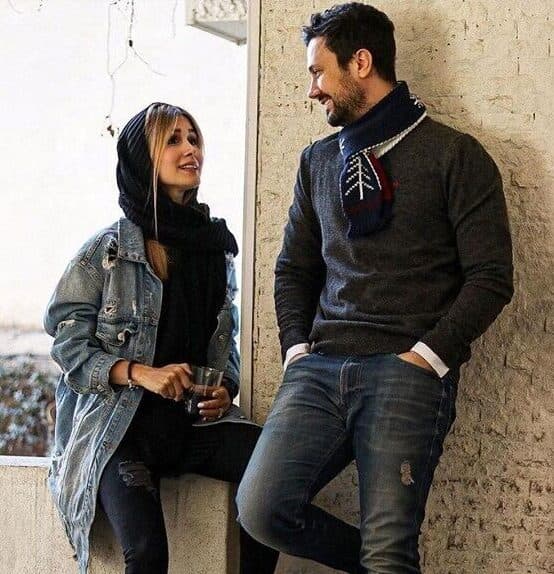 نگاهی به میز سالگرد ازدواج دو نفره و عاشقانه شاهرخ استخری و سپیده بزمی پور در رستورانی لاکچری + عکس