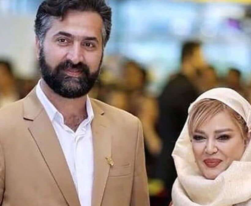 سفر هوایی امیر خسرو، شوهر کم سن و سال و سابق بهاره رهنما برای رفتن به خانه ابدی مادرش + عکس