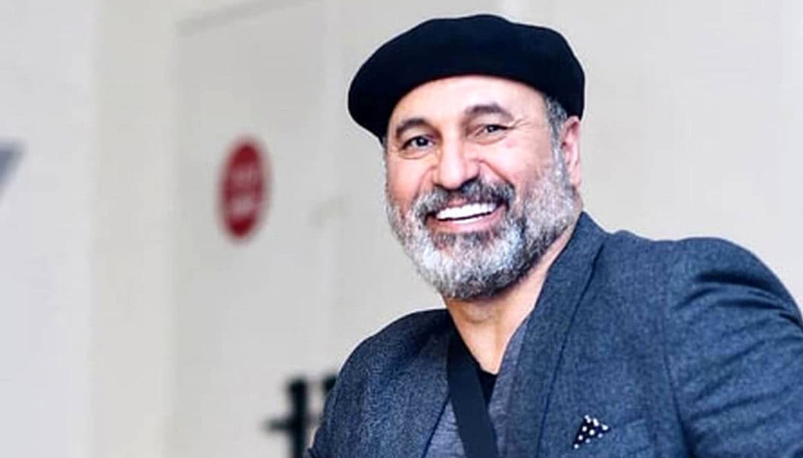 آشتی کنان حمید فرخ نژاد وهمسرش بعد از 2سال در آمریکا + عکس لباس زننده و بدن نمای همسر آقای بازیگر !