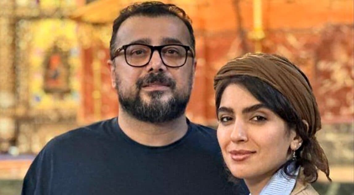 فیلم حضور بازیگران زن و مرد در پاگشای مونا کرمی نوعروس سینمای ایران ! / کل کشیدن این خانم بازیگر حماسه ساز شد