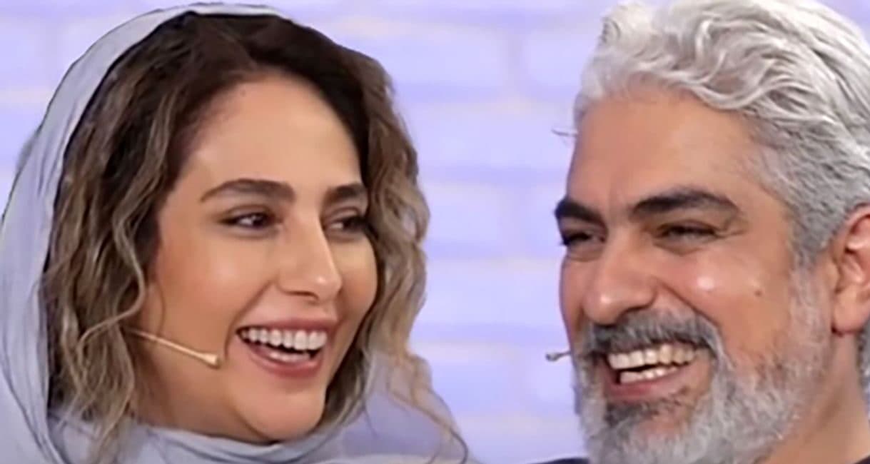عاشقانه ترین لحظه های مهدی پاکدل و همسرش رعنا آزادی ور ! / چقدر بهم میان !