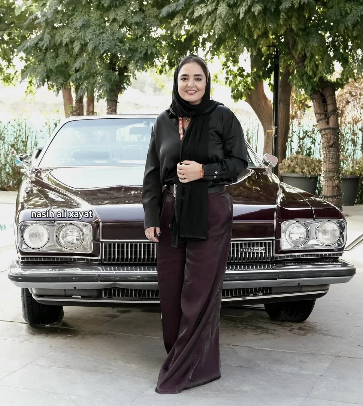 تیپ خاص و متفاوت نرگس محمدی در عراق؛ راز این استایل چی بود؟ 🤔🌟
