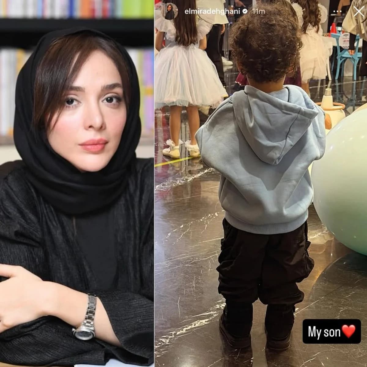 شوک بزرگ! المیرا دهقانی با پسرش همه را غافلگیر کرد! 😱