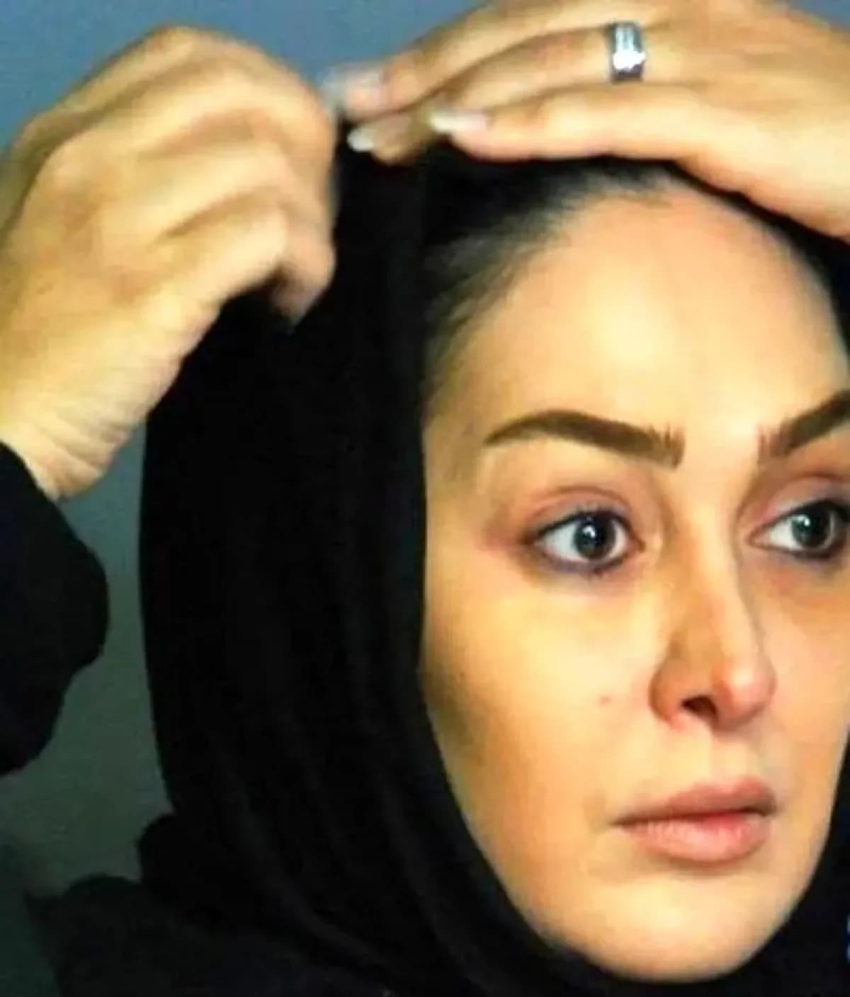 بدون فیلتر! الهام حمیدی با چهرهای که تا حالا ندیده بودید!