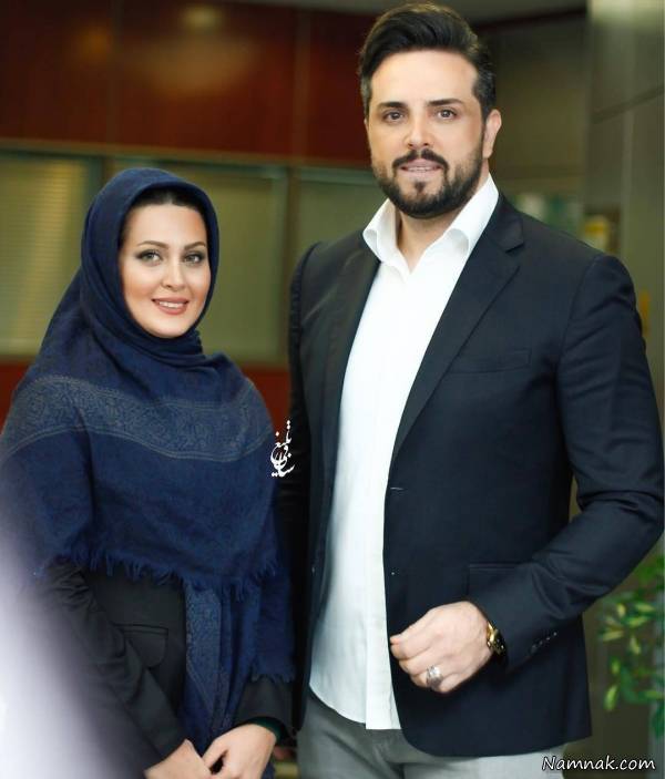 پدرام کریمی و همسرش