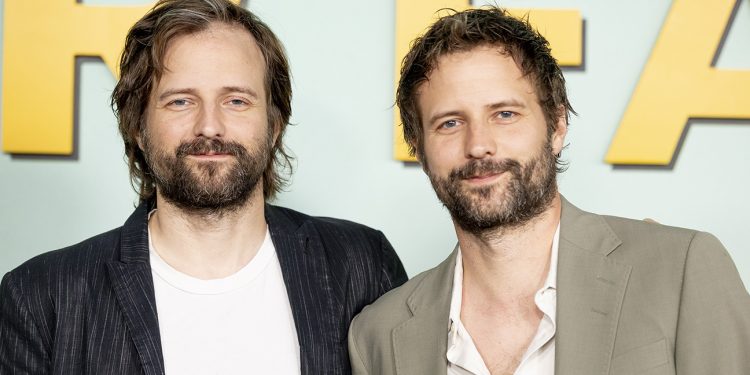 LOS ANGELES, CALIFORNIA - MAY 01: (L-R) Matt Duffer and Ross Duffer attend the Los Angeles premiere of Peacock original series "Poker Face" Season 2 at Hollywood Legion Theater on May 01, 2025 in Los Angeles, California. (Photo by Emma McIntyre/WireImage)